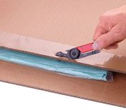 Troika Unisex Egon mini-gereedschap voor volwassenen, rood/zwart, 86 x 25 x 10 mm