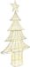vidaXL Kerstboom 240 LED's Warmwit 181 cm PET