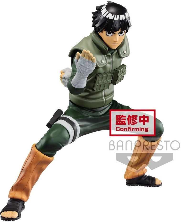 Banpresto Naruto Shippuden Vibration Stars Figure - Rock Lee - 2022 Model