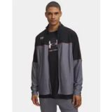Under Armour M Challenger Track Jacket-GRY Heren Sporttrui - Titan Grijs - Zwart - Wit