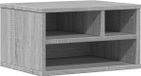 vidaXL Printerkastje 40x32x22,5 cm bewerkt hout grijs sonoma eiken