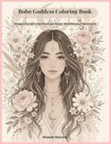 Boho Goddess Coloring Book