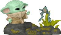 Funko Pop Deluxe Star Wars: The Mandalorian - Grogu With Frog #720