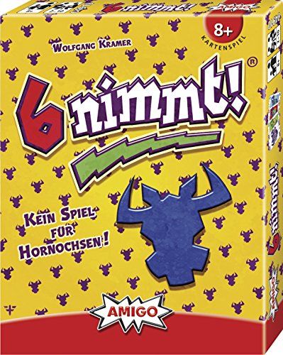 Amigo Spiel + Freizeit 6 nimmt! Kartenspiel: Kein Spiel für Hornochsen. Für 2 - 10 Spieler ab 10 Jahren