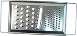 Imex El Zorro 61305-rasp voor 3 toepassingen, roestvrij staal, 20 x 12 cm, zwart, 20 cm