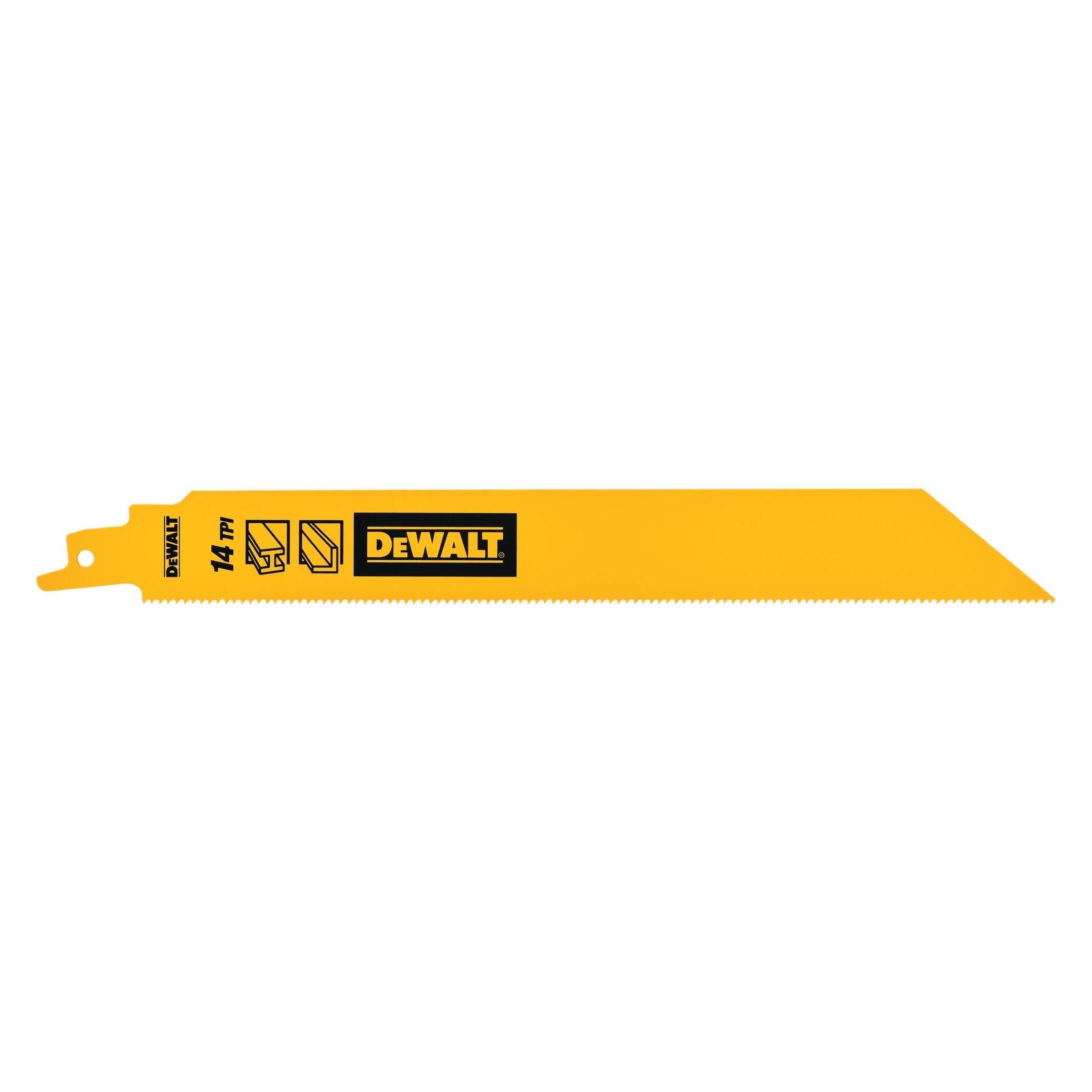 DeWalt Reciprozaagblad | Bi-metaal | 228x1,8 mm | metaal - DT90387-QZ