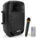 Pyle Bluetooth Luidsprekersysteem - Subwoofer Systeem - Draagbare Speaker - 800 W - LED Batterij-Indicatorlampjes met Ingebouwde Oplaadbare Batterij - MP3, USB, SD-Kaartlezer - Draadloze Microfoon