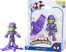 Hasbro Marvel Spidey and His Amazing Friends Green Goblin speelfiguur met accessoire
