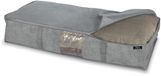 DOMO PAK LIVING dekenhoes, textiel, antracietgrijs, 95x45x18