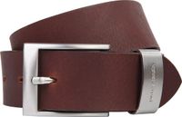 PIERRE CARDIN leren heren riem - bruin