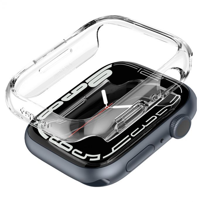 Spigen ACS04179 Case for Apple Watch Series 7 (45mm) - Transparent