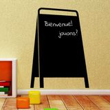 Ambiance Sticker Schoolbordsticker - uitwisbare zelfklevende muurstickers - MENUBORD - 75x55cm