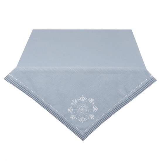 Clayre & Eef Tafelkleed 150 x 250 blauw winters WIW05