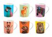 6 NBC 6 koffiemokken 32 cl Funy Dieren