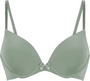 Hunkemöller Dames Lingerie Voorgevormde beugel bh Plunge - Groen - maat C75