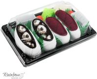 Rainbow Socks Sushi Skarpetki 2 Paar Bruin