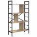 vidaXL Boekenplank 7-laags Sonoma Eiken