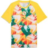 PUMA Maillot Prematch Senegal Coupe du monde 2026 Pelé Yellow/Wild Green Gebloemd Vrouwen XS