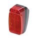Prophete Unisex – Mini led-achterlicht voor volwassenen, rood, effen.