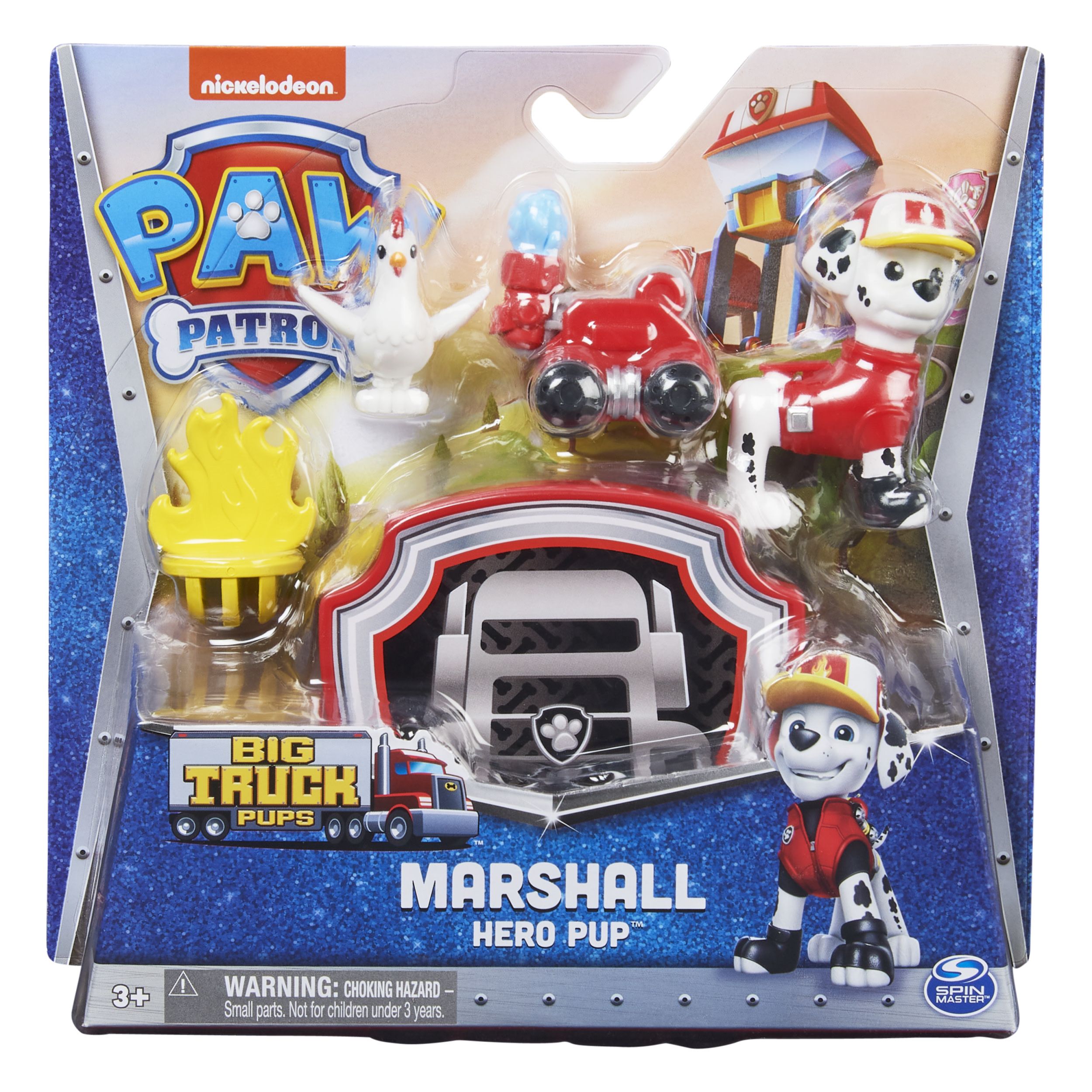 PAW Patrol Big Truck Pups - Marshall Action Figure Set