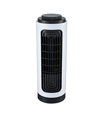 Ohmex Mini-mini-torenventilator, 20 W, 3 snelheden, oscillatiefunctie, ideaal voor op kantoor