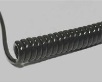 BKL Electronic 1506309 Spiraalkabel Li12YD11Y 400 mm / 1600 mm 8 x 0.14 mm² Zwart 1 stuk(s)