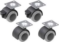 Metafranc Roues jumelées Diamètre de roue : 40 mm Capacité de charge (max.) : 20 kg 4 pièce(s)