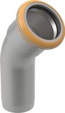 Geberit GE Mapress Therm bocht, 45 graden, diameter 76,1 mm, met inwendige aansluiting, voor drinkwaterinstallaties, 1 stuk.