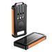 BOT Panneau solaire powerbank SP4, 1 panneau, 10000mAh, avec câbles, orange