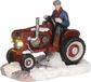 Luville - Tracteur de ferme à piles - Maisons de Noël et villages de Noël