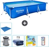Bestway Rechthoekig Steel Pro Zwembad - 300 x 201 x 66 cm - Blauw