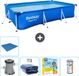 Bestway Rechthoekig Steel Pro Zwembad - 300 x 201 x 66 cm - Blauw