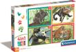 Clementoni Puzzle 4 en 1 - Baby Dieren - Puzzels vanaf 3 jaar