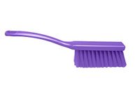 Maya Professional Tools 10256-8 Handveger middelharde borstelharen, FBK/levensmiddelhygiëne, 2 borstelsoorten, 340 mm x 35 mm, lila