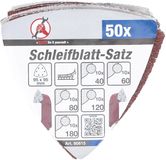 BGS Do it yourself BGS Diy Schuurbladenset voor delta schuurmachine | 95 x 95 mm | K 40 - 180 | 50-dlg