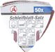 BGS Do it yourself BGS Diy Schuurbladenset voor delta schuurmachine | 95 x 95 mm | K 40 - 180 | 50-dlg