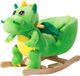 Spielwerk Schommelstoel kinderen dino met veiligheidsgordel