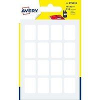 Avery - zak met 112 zelfklevende etiketten, formaat 16 x 22 mm