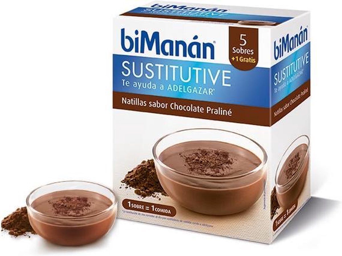 Bimanan Bimana n Sustitutive Praline Custard 5 Units