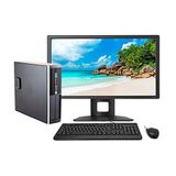 HP Elite 8300 Full Desktop PC + 22 inch TFT (Intel Core I5-3470, 8GB RAM, 500GB HDD, WLAN, Windows 10 Professional) - Refurbished