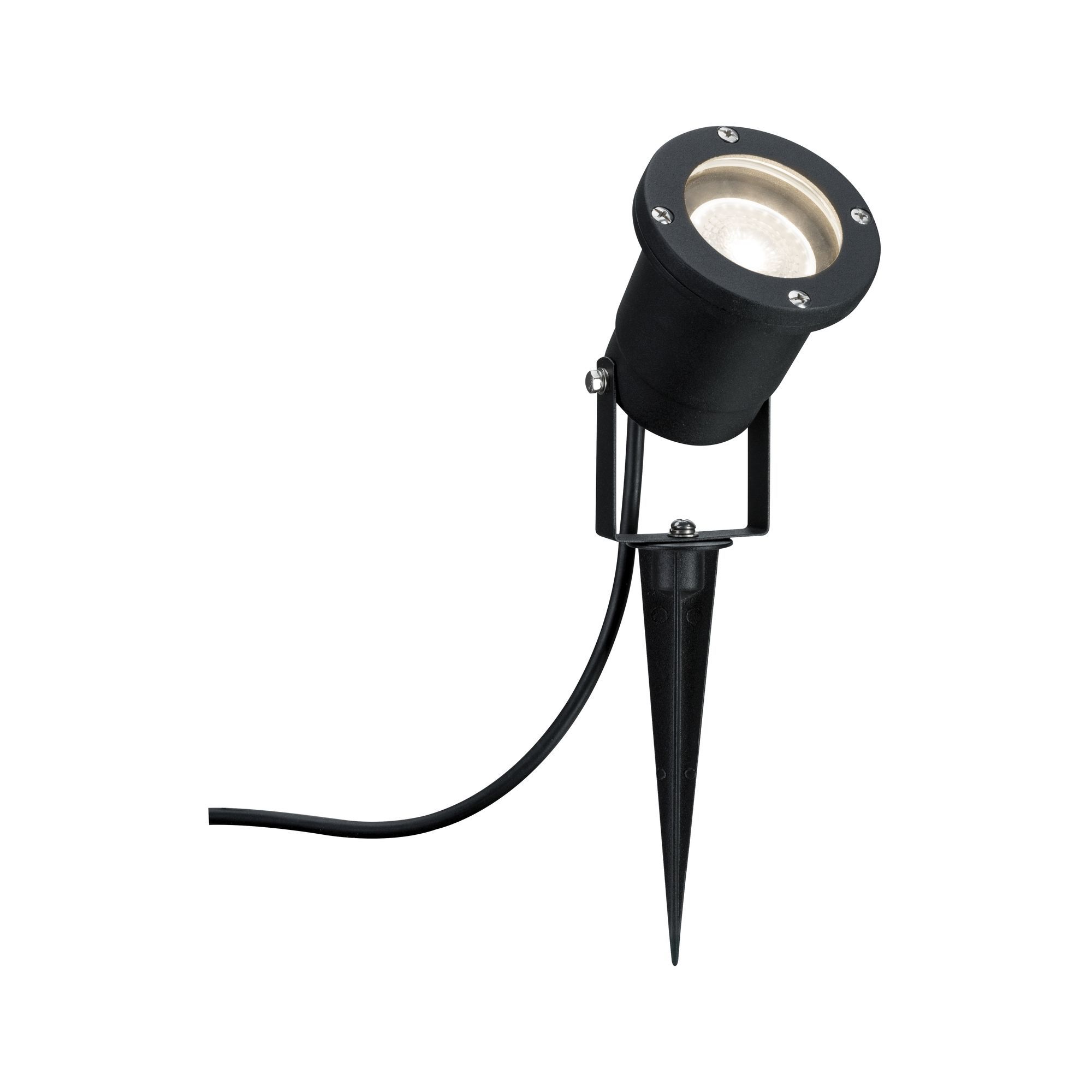 Paulmann 988.96 Buitenlamp - Zwart - GU10 - 230 Lumen - 3000K - 32cm