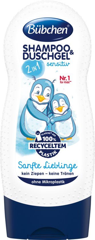 Bübchen Shampoo & Douchegel 2in1 Kids Gentle Darlings, 230 ml
