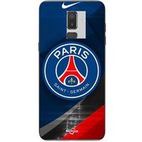 Maniacase Samsung Galaxy J8 2018 Paris Saint-Germain Voetbal Logo Hoesje