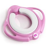 OKBABY Pinguo Soft - Zachte toiletverkleiner voor kinderen, met 2 handgrepen, fuchsia