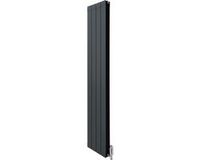 MonsterShop Monster Group BV Aluminium radiator & kleppen - antraciet grijs - 1800x315mm - bs en442