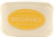 Tsukineko Brilliance Pigment stempelkussen-Pearlescent Yellow