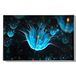 Homemania Muurfoto, bloemen, natuur, voor woonkamer, slaapkamer, meerkleurig, 45 x 3 x 70 cm, HM20KNV45 x 70 – 241, polyester, hout