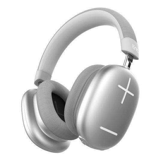 T'nB BOUNCE MAX Bluetooth Hoofdtelefoon Zilverkleurig