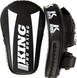 King Pro Boxing Long Curved Focus Mitts KPB/REVO Hybrid - Leer