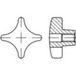 TOOLCRAFT Kruisgrepen 20 mm 138248 5 stuk(s) (Ø x l) 100 mm x 20 mm